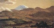 Frederic E.Church Mount Chimborazo,Ecuador Spain oil painting artist